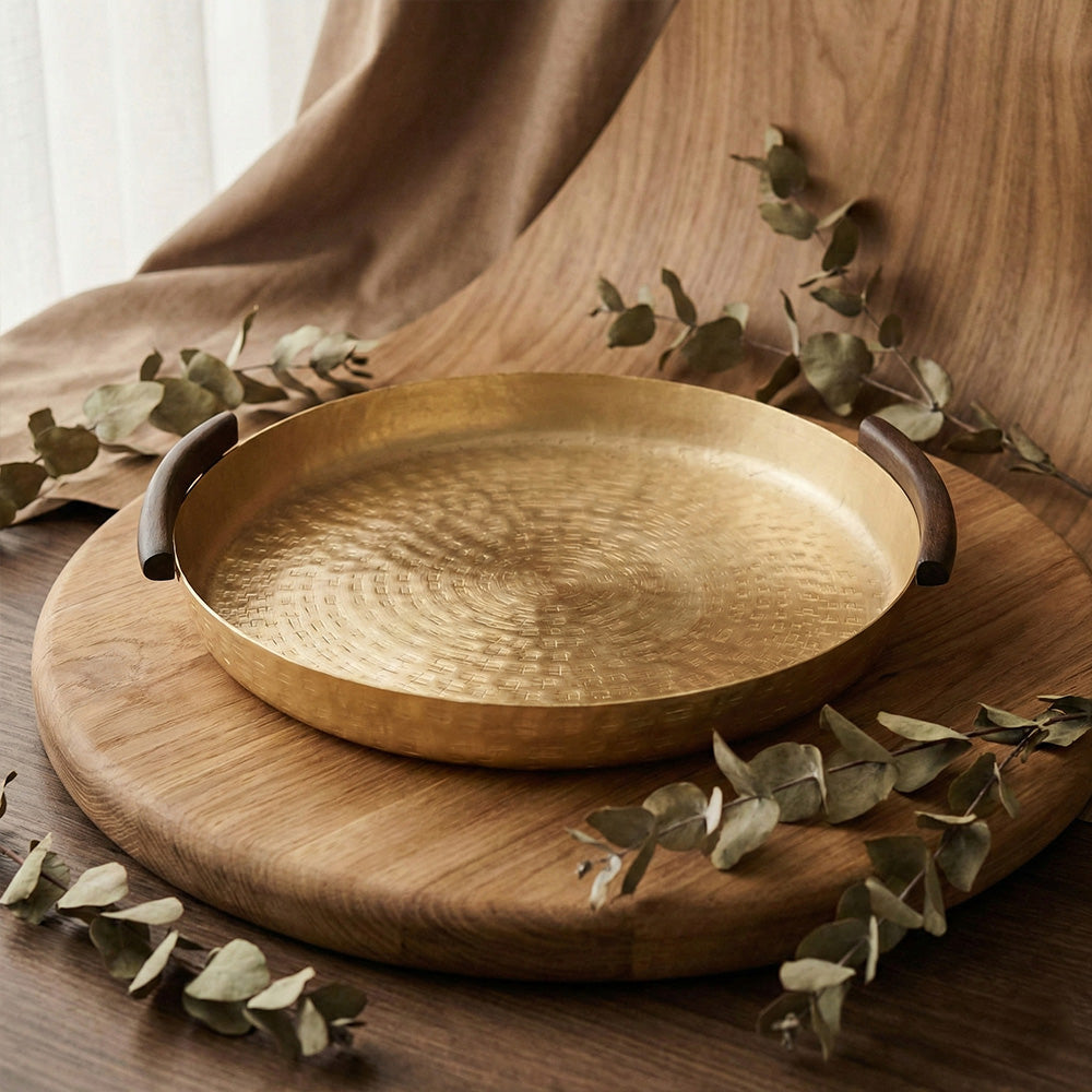 صينية تقديم دائرية وسط Alkuwaity Al Awal الكويتي الأول