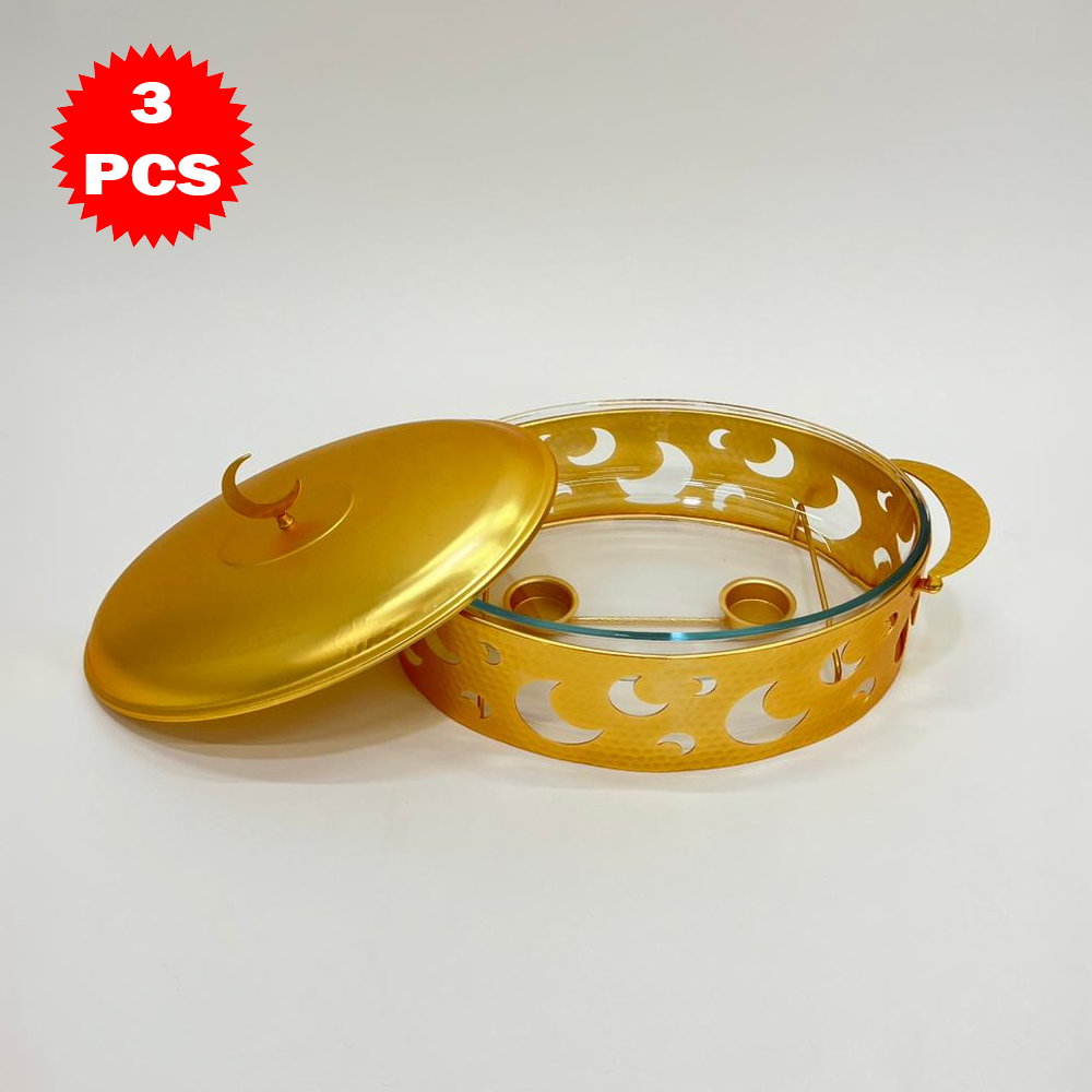 سخان تقديم طعام مع صينية بايركس 2.5 لتر