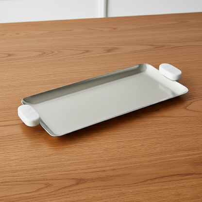 صينية تقديم بلمسة رخامية