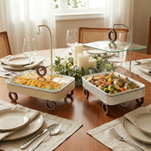 سخان طعام بقاعدة عجلات سعة 2.5 لتر