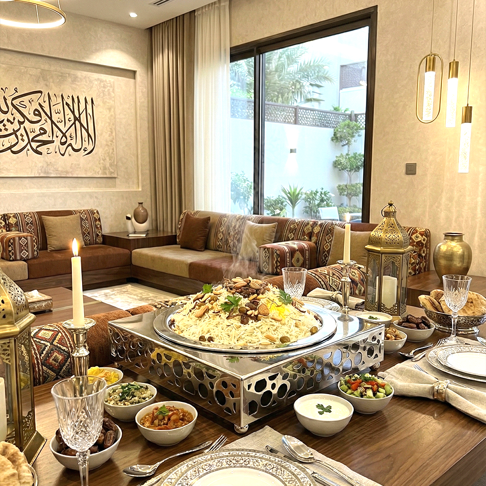 طبق تقديم أرز بقاعدة معدنية Diva Lady