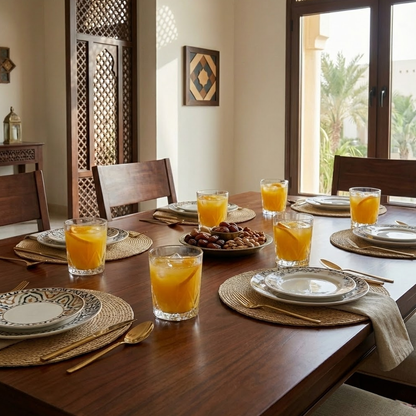 طقم اكواب تقديم زجاجية Diva Lady