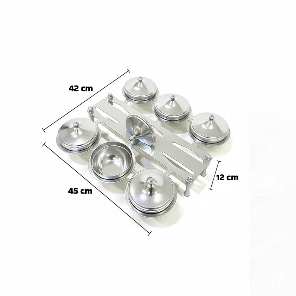 ماعون تقديم 6أطباق