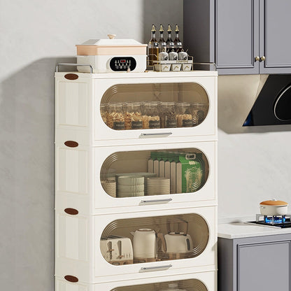 رف تخزين متعدد الوظائف وذو سعة كبيرة، مثبت على الحائط من الجانب