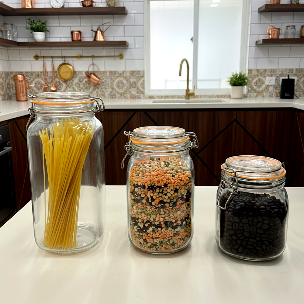 طقم برطمانات محكمة الاغلاق