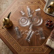 طقم استكانة وفنجان 18 قطعة Alkuwaity Al Awal الكويتي الأول