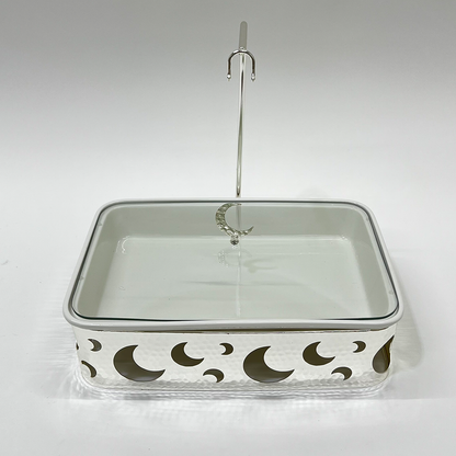 سخان طعام بورسلين بسعة 3 لتر