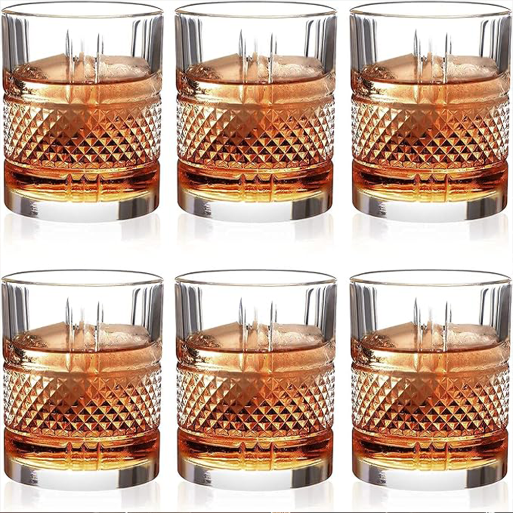 طقم أكواب زجاجية منقوشة Danny Home