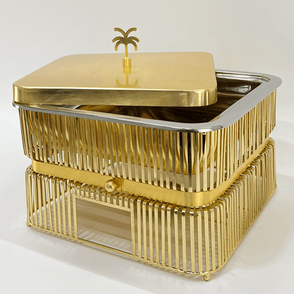 سخان طعام شبكي مربع