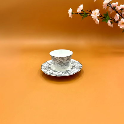 طقم استكانة وفنجان 18قطعة