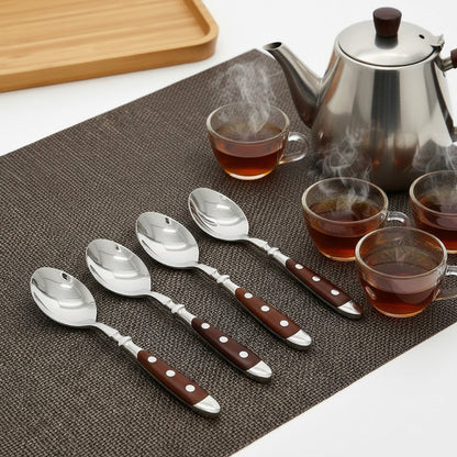 طقم 4 قطع ملعقة شاي