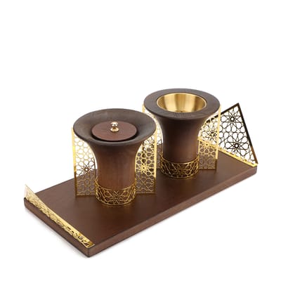 Tower Incense Burner Set - 3 Pieces