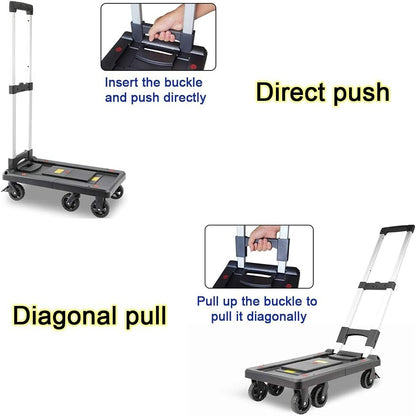 عربة أدوات محمولة قابلة للطي متينة