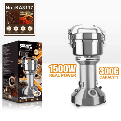 مطحنة الحبوب الكهربائية بقوة 1500 وات