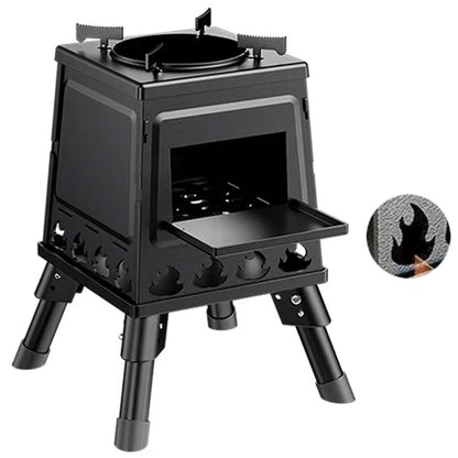 موقد محمول لحرق الأخشاب