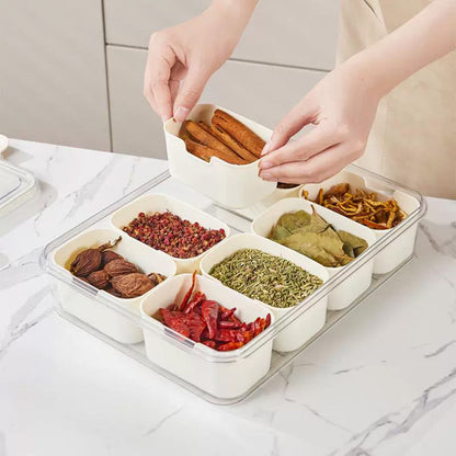 حافظة ثلاجة مقسم