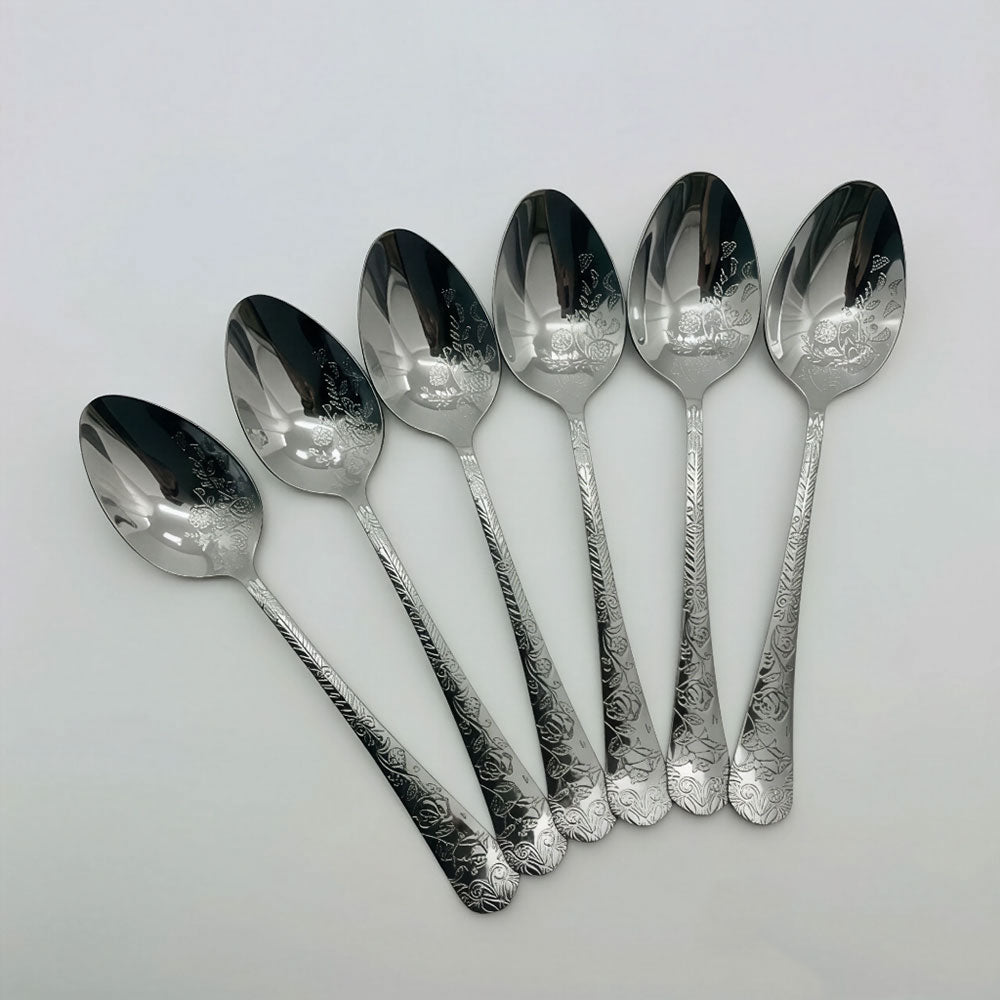 ملاعق مزركشة فاخرة