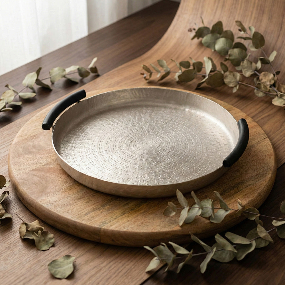 صينية تقديم دائرية وسط Alkuwaity Al Awal الكويتي الأول