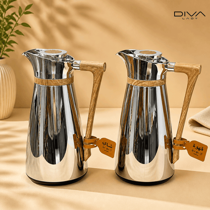 طقم مطارات لين من ديفا (2قطعة) Diva Lady