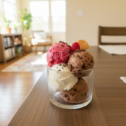 طقم أكواب تقديم زجاجية  قصيرة