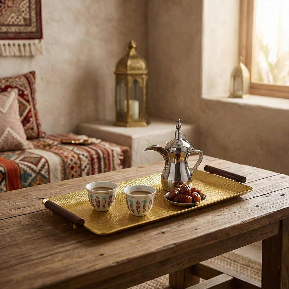 صينية تقديم كبيرة Alkuwaity Al Awal الكويتي الأول