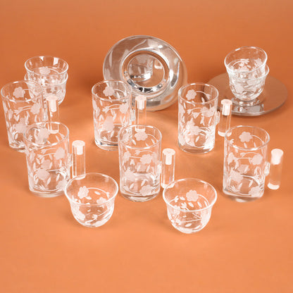 طقم استكانه وفناجين18ق