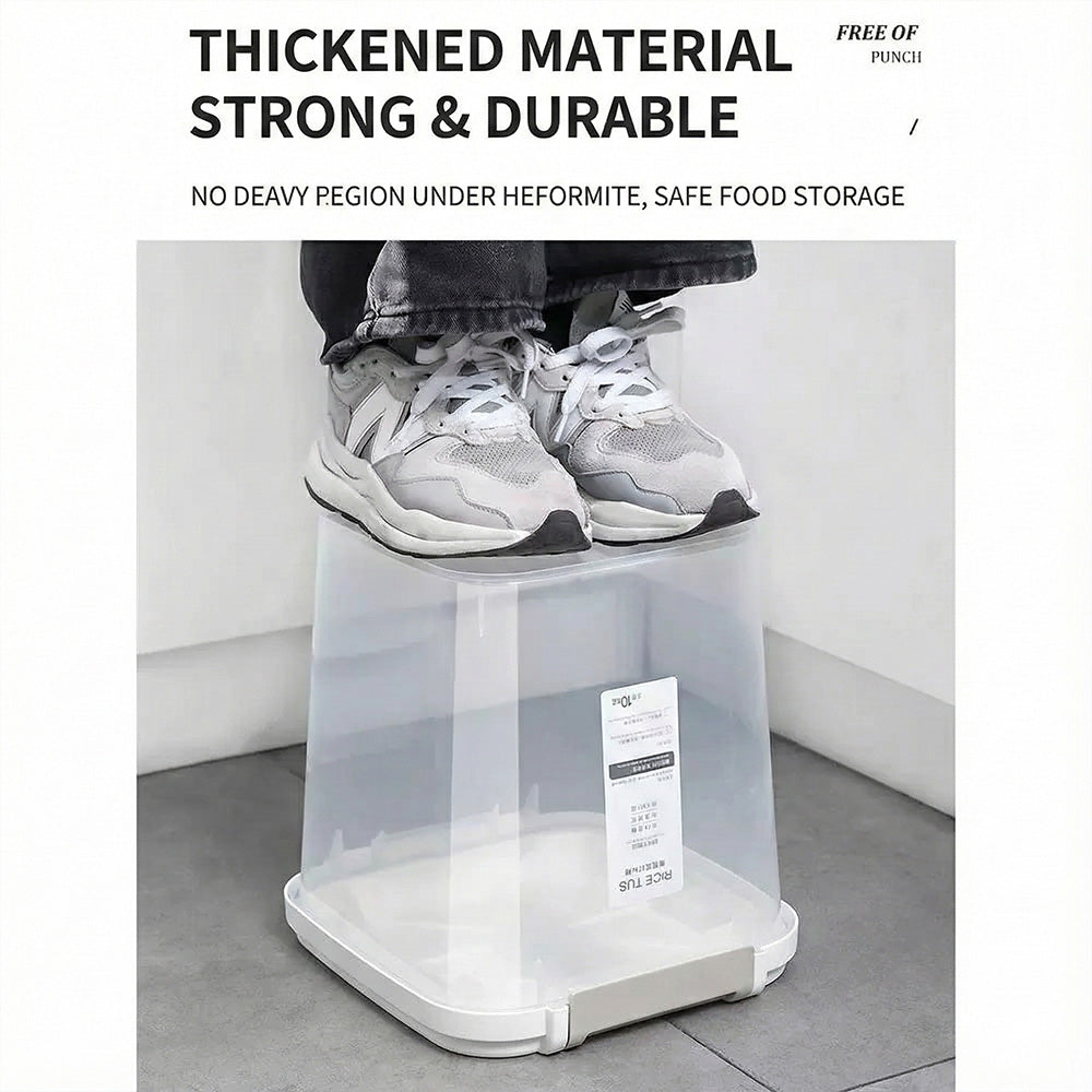 حاوية محكمة الإغلاق لتخزين الأرز والحبوب