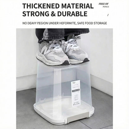 حاوية محكمة الإغلاق لتخزين الأرز والحبوب