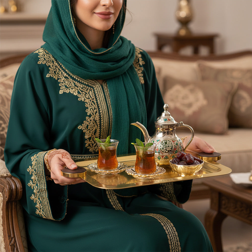 صينية تقديم مستطيلة - كبير Diva Lady