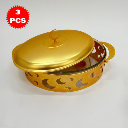 سخان تقديم طعام مع صينية بايركس 2.5 لتر