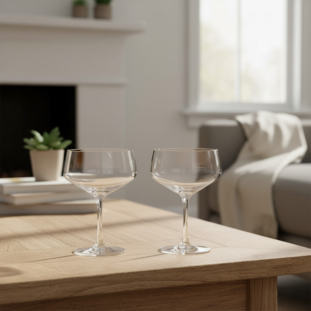 طقم أكواب برجل طويلة