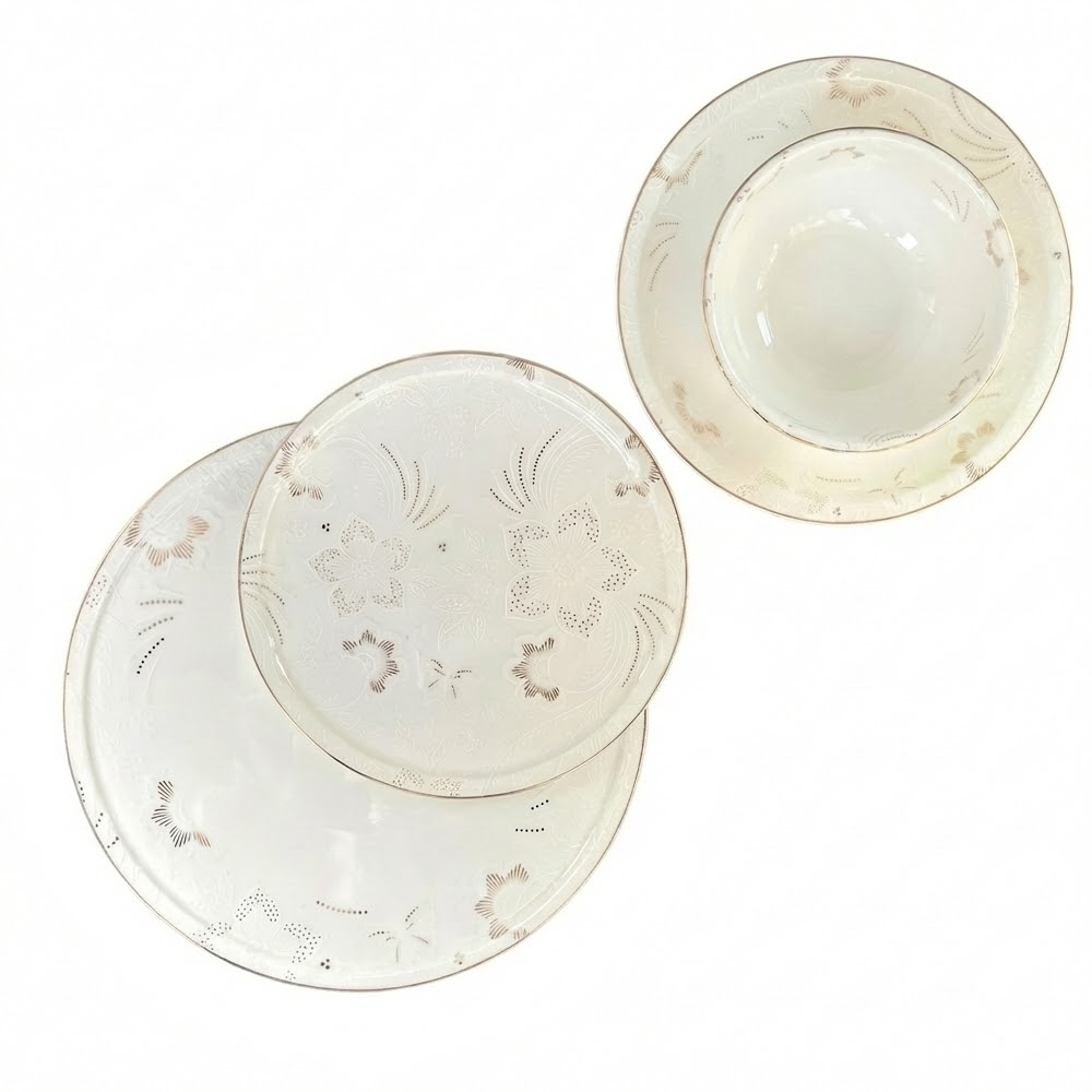 طقم أطباق مائدة فاخر 24 قطعة Diva Lady