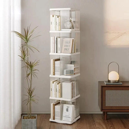 رف تخزين حديث متعدد الطبقات يدور 360 درجة