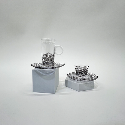 طقم استكانة وفنجان 18قطعة Diva Lady