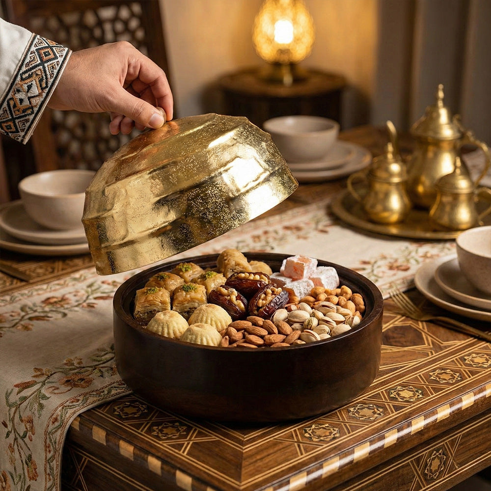 وعاء تقديم مع غطاء Diva Lady