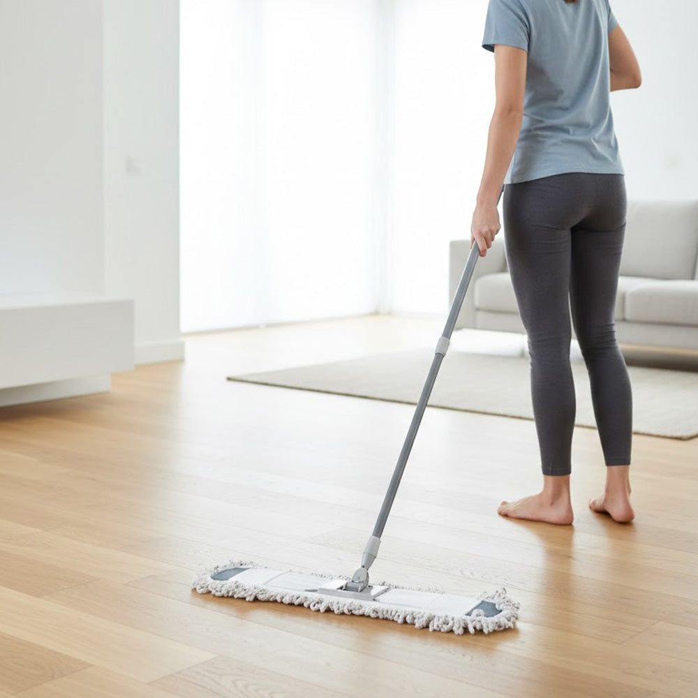 ممسحة مضفرة قابلة للسحب