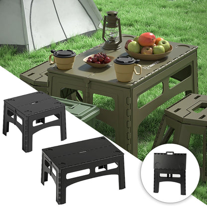 طاولة تخييم خارجية قابلة للطي