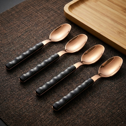 طقم ملاعق شاي 4 قطع Diva Lady