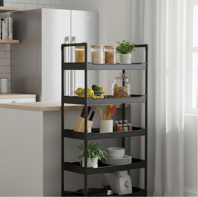 رف تخزين متعدد 5 طبقات