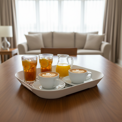 صينية تقديم بمقابض جانبية