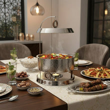 طبق تسخين فضي – 4 لتر