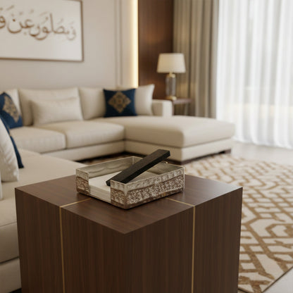 حامل مناديل مربع أنيق Diva Lady