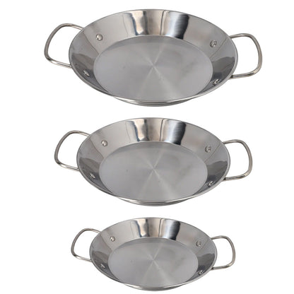 مقلاة مأكولات من الفولاذ المقاوم للصدأ