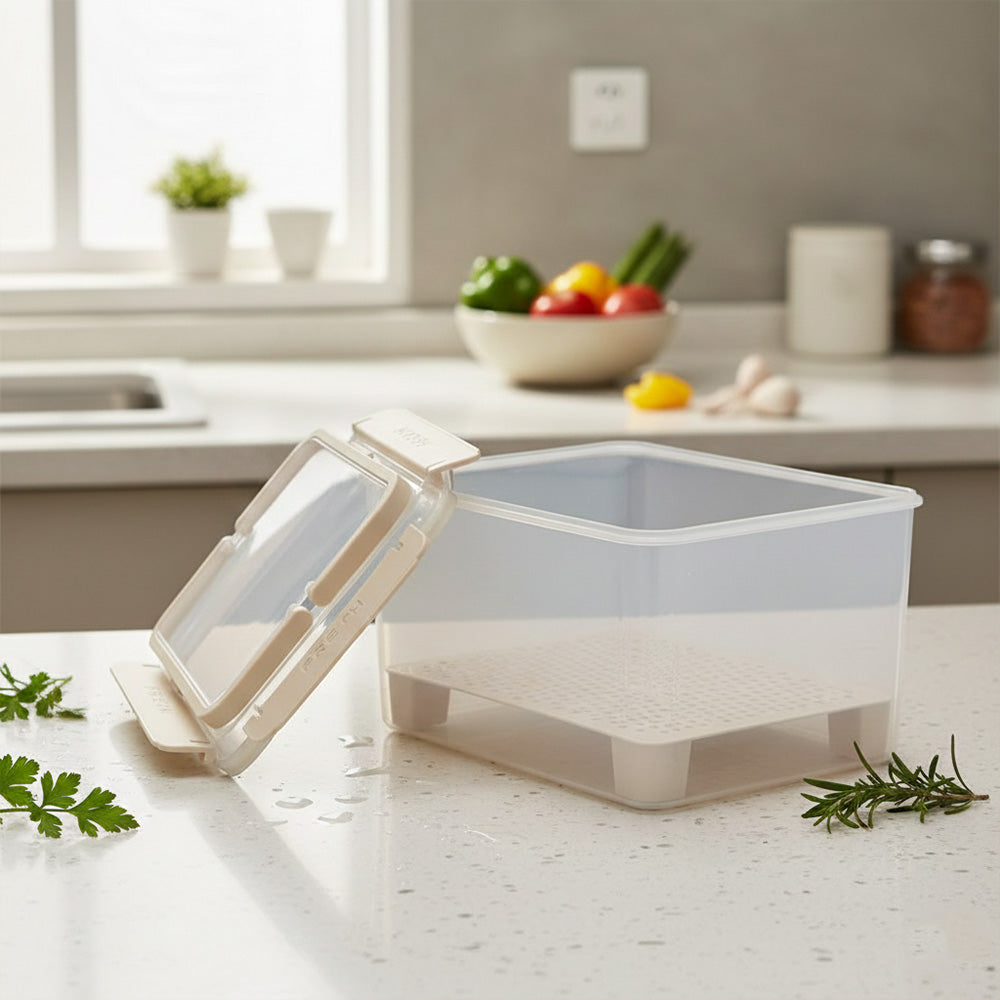 صندوق حفظ الطعام الطازج سعة 3.8 لتر