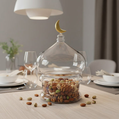 جرة زجاجية قمرية