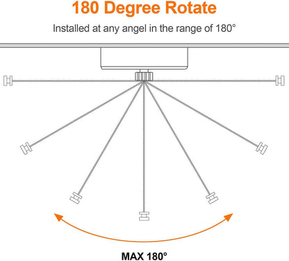 حبل غسيل قابل للسحب بطول 2.8 متر