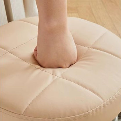 كرسي دوار منخفض مع عجلات