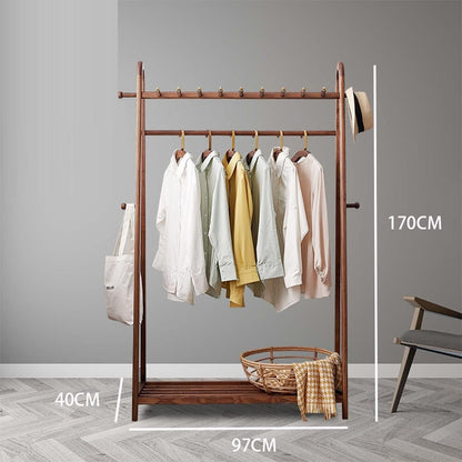 شماعة ملابس خشبية