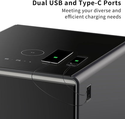 طاولة ذكية  مع ثلاجة مدمجة