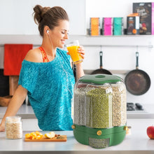 حافظة تخزين وتوزيع الحبوب بـ 6 شبكات